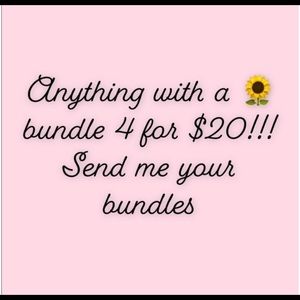 Bundle sale 🌻